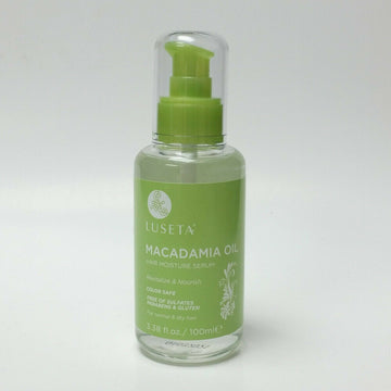 Luseta Macadamia Moisture Hair Serum 3.38 oz Color Safe Paraben Sulfate Free